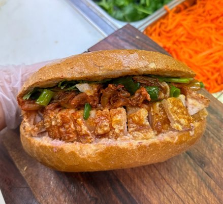 Fried Kimchi Banh Mi
